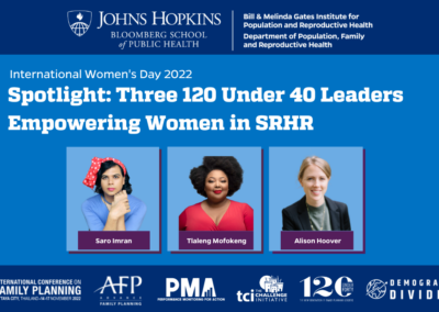 En el punto de mira: Tres líderes menores de 40 años que potencian a las mujeres en SDSR
