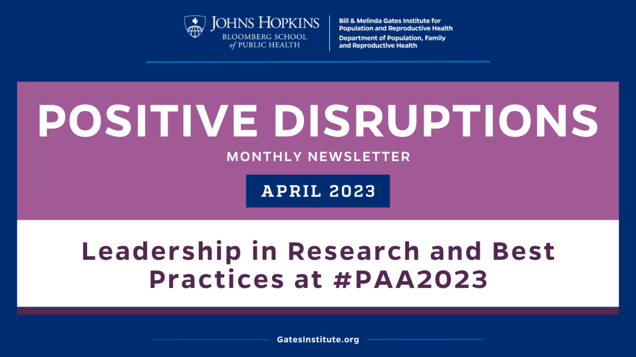 Leadership en matière de recherche et de bonnes pratiques à #PAA2023
