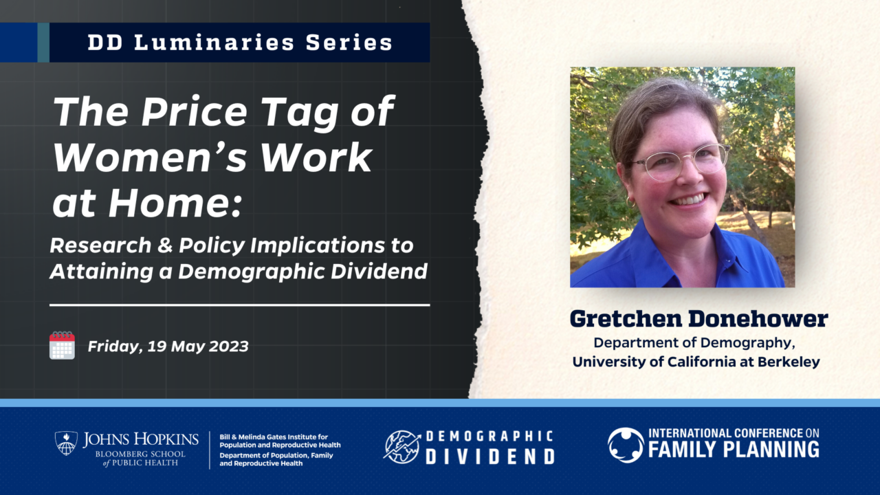 VER: Webinar sobre el dividendo demográfico con la Dra. Gretchen Donehower