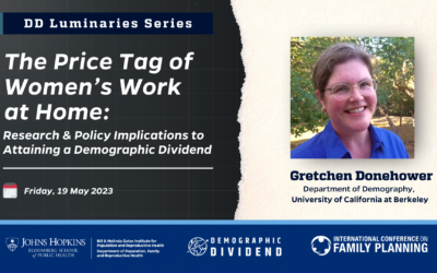 WATCH: Demographic Dividend Webinar Featuring Dr. Gretchen Donehower