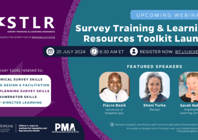 Watch Now: PMA’s Survey Training & Learning Resources Toolkit Launch