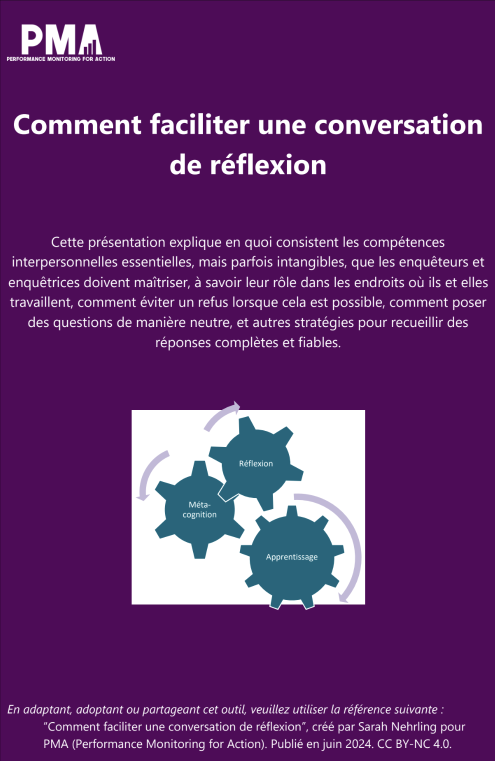 Comment faciliter une conversation de reflexion