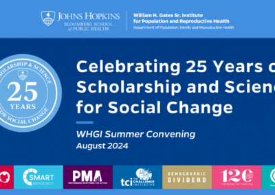 Celebrating 25 Years of Scholarship and Science for Social Change