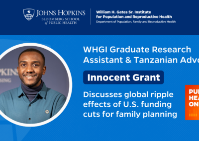 Podcast Episode: How An Advocate is Thinking About Family Planning—A Conversation with Innocent Grant
