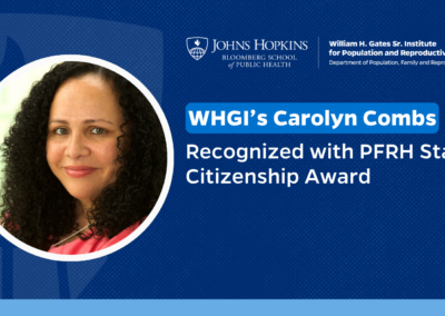 WHGI’s Carolyn Combs Honored with 2025 PFRH Staff Citizenship Award