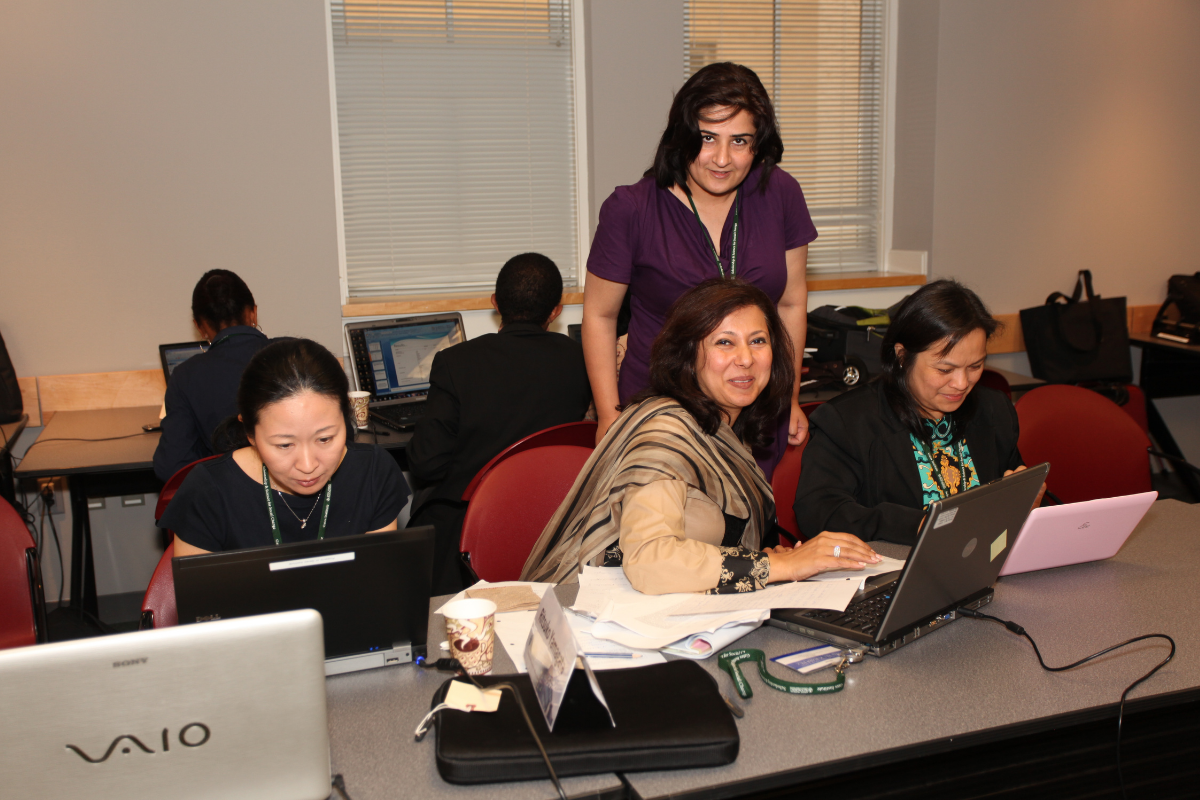 PFRH-Summer-Institute-Participants-Collaborating