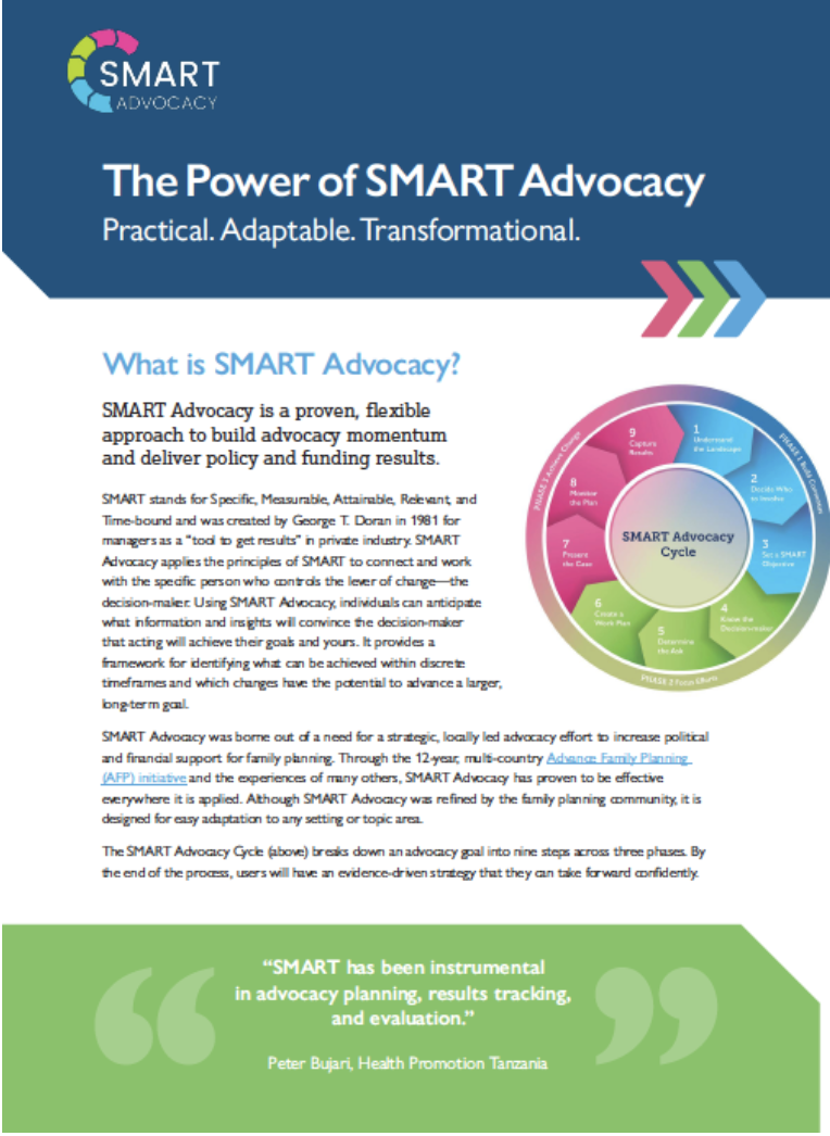 SMART Advocacy Brief